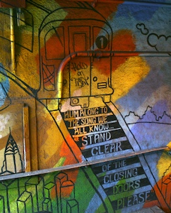 Mural at 
stanm	
