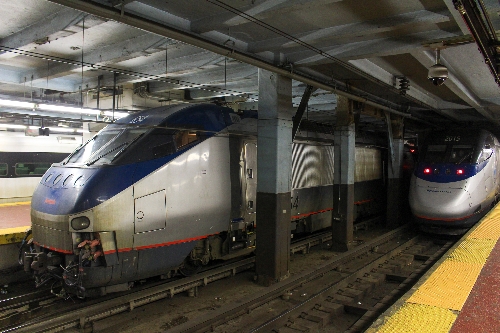 Acela Express and HHP-8